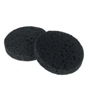 Gezicht Sponsjes Zwart - 2 Stuks<Het Cosmeticahuis New